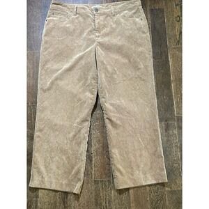 Christopher & Banks corduroy pants in a‎ tan Color Size 16